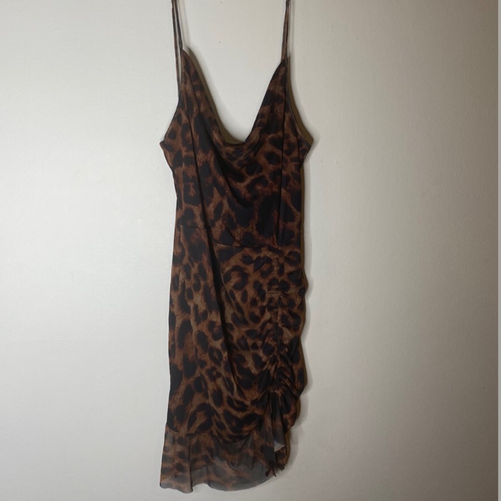 PLT leopard body on dress
